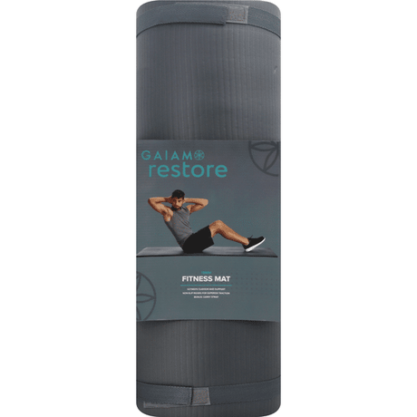 GAIAM Restore Fitness Mat, 15mm-018713621122-LR-316457-1-LR eShop