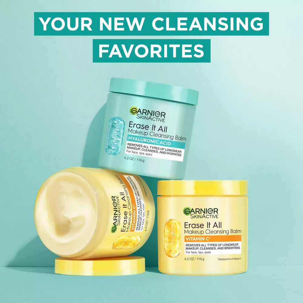 Garnier Erase It All Makeup Cleansing Balm with Hyaluronic Acid, 4.2 oz-603084087389-LR-361979-7-LR eShop