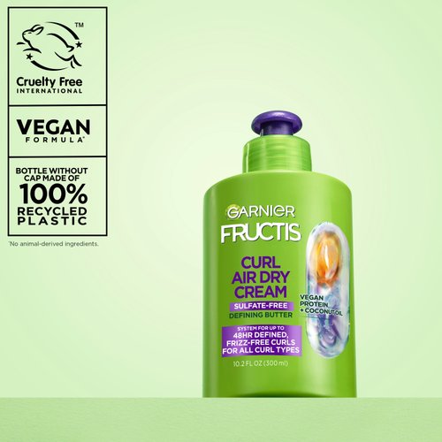 Garnier Fructis Curl Nourish Air Dry Butter Cream, 10.2 oz-603084463381-LR-361676-10-LR eShop