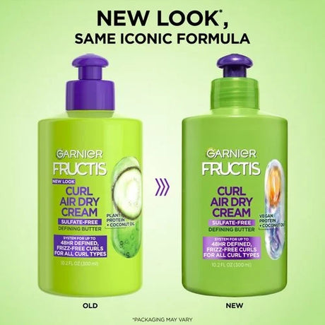 Garnier Fructis Curl Nourish Air Dry Butter Cream, 10.2 oz-603084463381-LR-361676-2-LR eShop