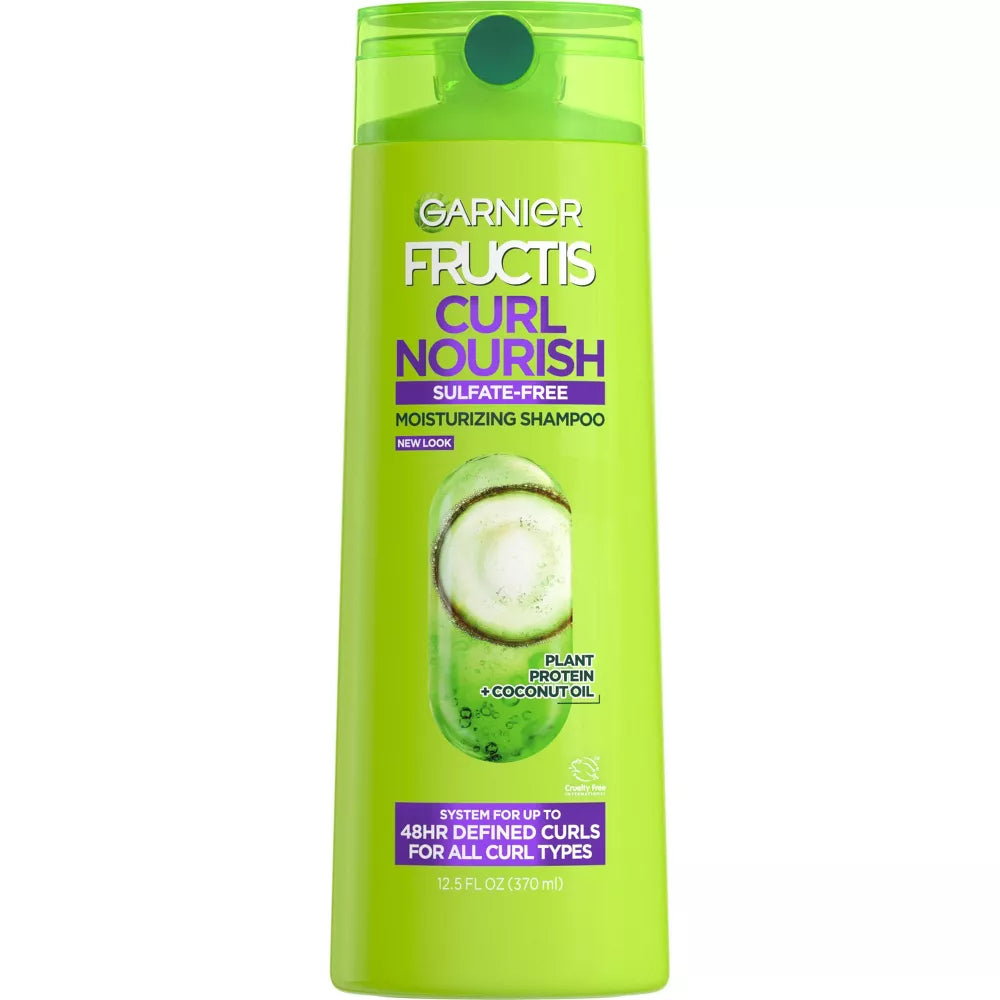 Garnier Fructis Curl Nourish Sulfate-Free Shampoo, 12.5 oz-603084491896-LR-310187-1-LR eShop