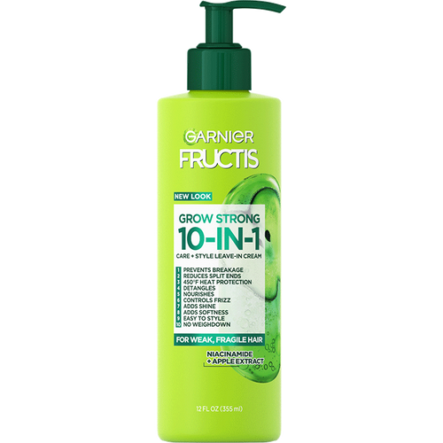 Garnier Fructis Grow Strong 10-In-1 Leave-In Treatment, 12 oz-603084071401-LR-361652-1-LR eShop