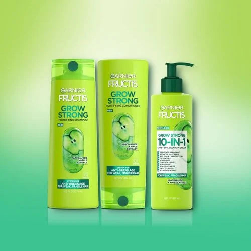 Garnier Fructis Grow Strong 10-In-1 Leave-In Treatment, 12 oz-603084071401-LR-361652-8-LR eShop