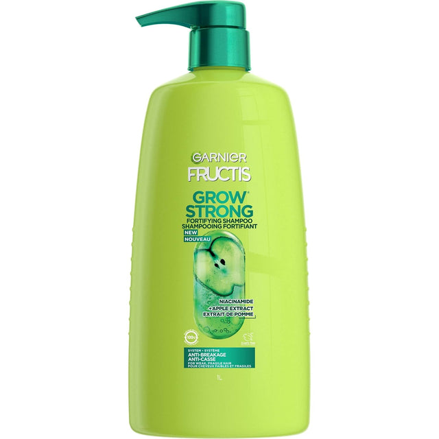Garnier Fructis Grow Strong Shampoo, 33.8 oz-603084547456-LR-361691-1-LR eShop