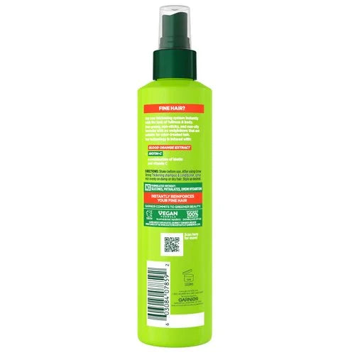 Garnier Fructis Grow Strong Thickening 10-in-1 Leave-In Spray, 8.1 oz-603084078592-LR-361659-7-LR eShop