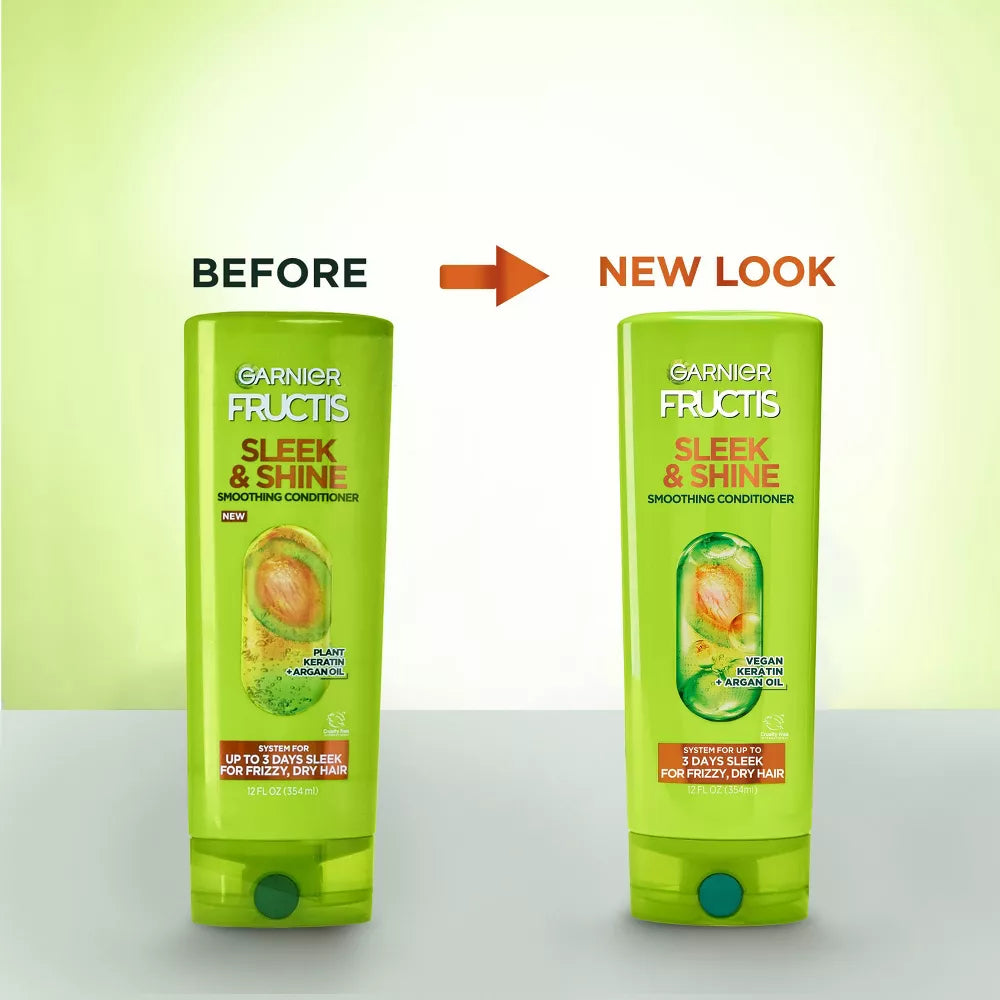 Garnier Fructis Sleek & Shine Smoothing Conditioner, 12 oz-603084491261-LR-310170-9-LR eShop