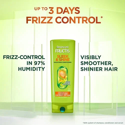 Garnier Fructis Sleek & Shine Smoothing Conditioner, 33.8 oz-603084335756-LR-361672-3-LR eShop