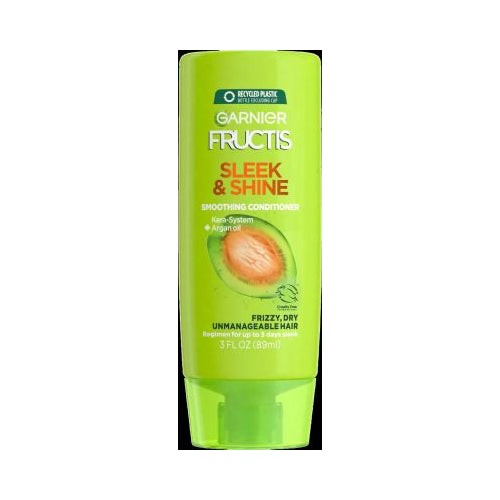 Garnier Fructis Sleek & Shine Smoothing Conditioner for Frizzy, Dry Hair, 3 fl oz-603084350742-LR-268983-1-LR eShop