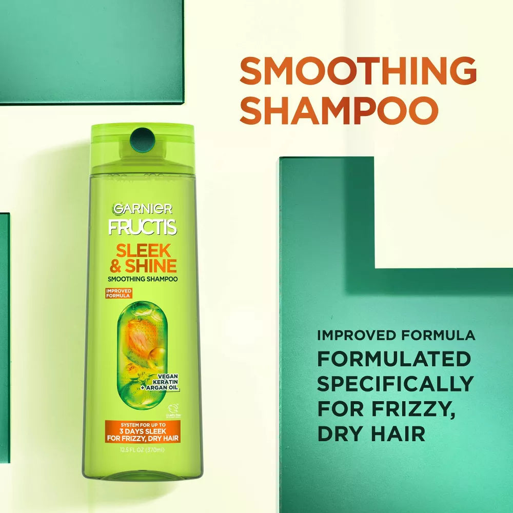 Garnier Fructis Sleek & Shine Smoothing Shampoo, 22 oz-603084491292-LR-310207-3-LR eShop