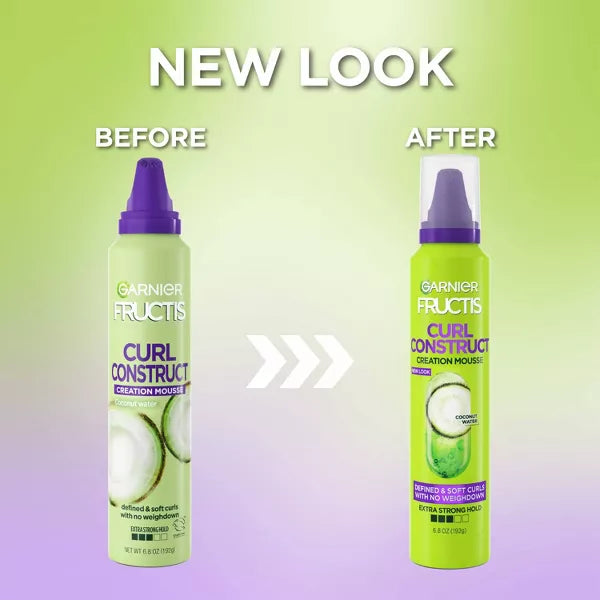 Garnier Fructis Style Curl Construct Creation Hair Mousse, 6.8oz-603084260201-LR-225129-9-LR eShop