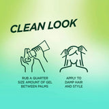 Garnier Fructis Style Pure Clean Extra Strong Hold Hair Gel, 6.8 oz-603084243723-LR-251476-3-LR eShop