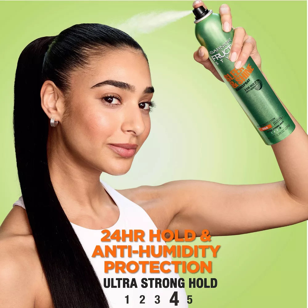 Garnier Fructis Style Sleek & Shine Hairspray, 8.25 oz-603084001200-LR-251473-4-LR eShop