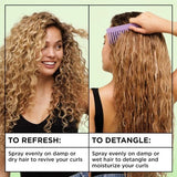 Garnier Fructis Sulfate-Free Curl Knot Melter Detangler Spray, 8.5 oz-603084092710-LR-361981-6-LR eShop