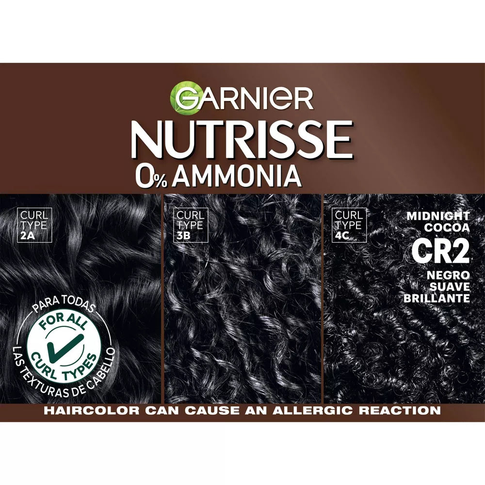 Garnier Nutrisse Curls Permanent Hair Color - CR2 Glossy Soft Black-603084092611-LR-361787-3-LR eShop