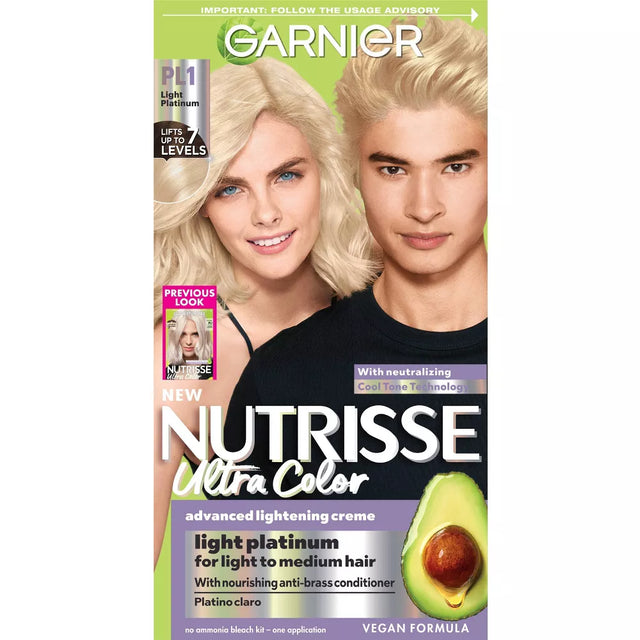 Garnier Nutrisse Ultra Color Blondes Advance Lightening Cream - PL1 Lightest Platinum-603084493685-LR-361809-1-LR eShop