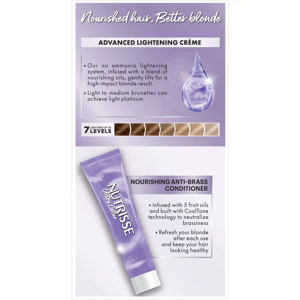 Garnier Nutrisse Ultra Color Blondes Advance Lightening Cream - PL1 Lightest Platinum-603084493685-LR-361809-11-LR eShop