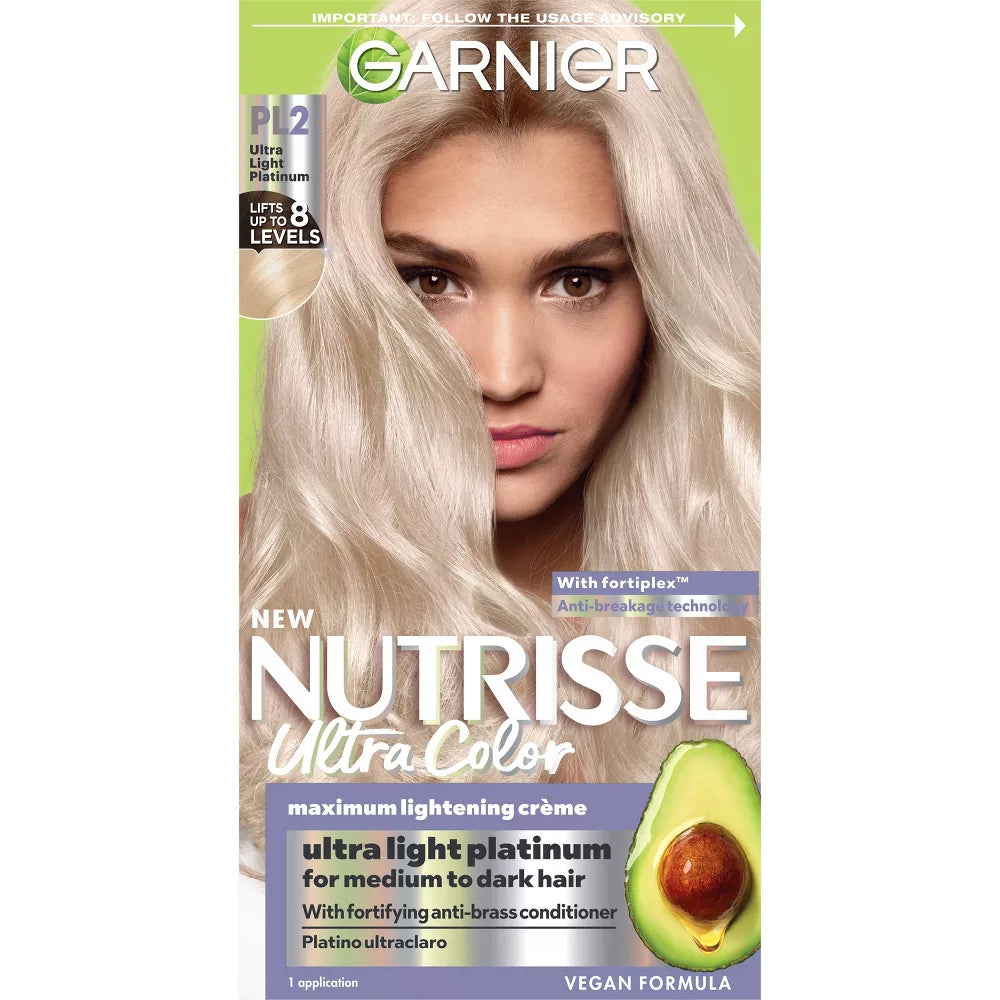 Garnier Nutrisse Ultra Color Blondes Maximum Lightening Crème - PL2 Ultra Light Platinum-603084559022-LR-361816-1-LR eShop