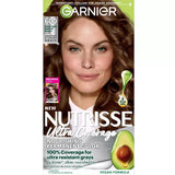 Garnier Nutrisse Ultra Coverage 100% Gray Coverage Permanent Hair Color - 600 Deep Light Natural Brown-603084497034-LR-361815-1-LR eShop