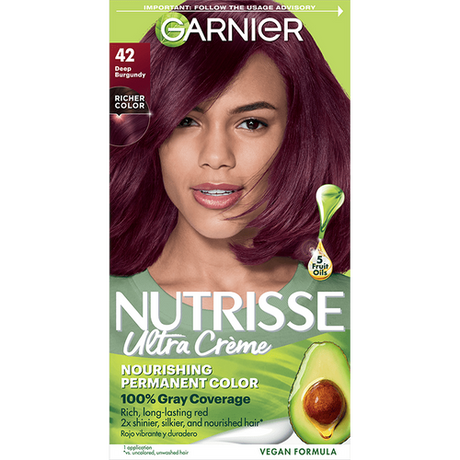 Garnier Nutrisse Ultra Creme Nourishing Permanent Color - 42 Deep Burgundy-603084244140-LR-361791-1-LR eShop