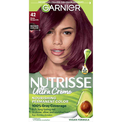 Garnier Nutrisse Ultra Creme Nourishing Permanent Color - 42 Deep Burgundy-603084244140-LR-361791-1-LR eShop
