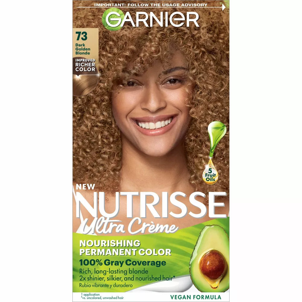 Garnier Nutrisse Ultra Creme Nourishing Permanent Color - 73 Dark Golden Blonde-603084242597-LR-251524-1-LR eShop