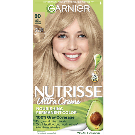 Garnier Nutrisse Ultra Creme Nourishing Permanent Color - 90 Light Natural Blonde-603084242559-LR-251528-1-LR eShop