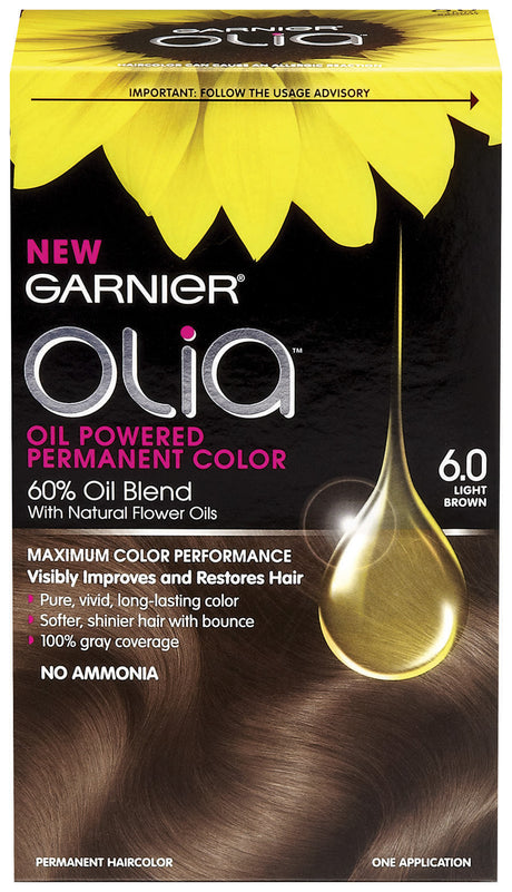 Garnier Olia Oil-Powered Permanent Hair Color - 6.0 Light Brown-603084294022-LR-361801-1-LR eShop