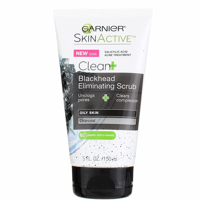 Garnier SkinActive Clean+ Blackhead Eliminating Scrub, 5 oz-603084410354-LR-268916-1-LR eShop