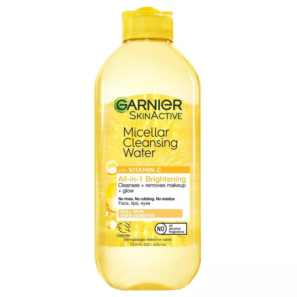 Garnier SkinActive Micellar Cleansing Water - All-In-1 Brightening, 13.5 oz-603084578603-LR-338888-1-LR eShop