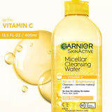 Garnier SkinActive Micellar Cleansing Water - All-In-1 Brightening, 13.5 oz-603084578603-LR-338888-7-LR eShop