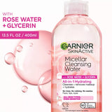 Garnier SkinActive Micellar Cleansing Water - All-In-1 Hydrating, 13.5 oz-603084569076-LR-334739-3-LR eShop