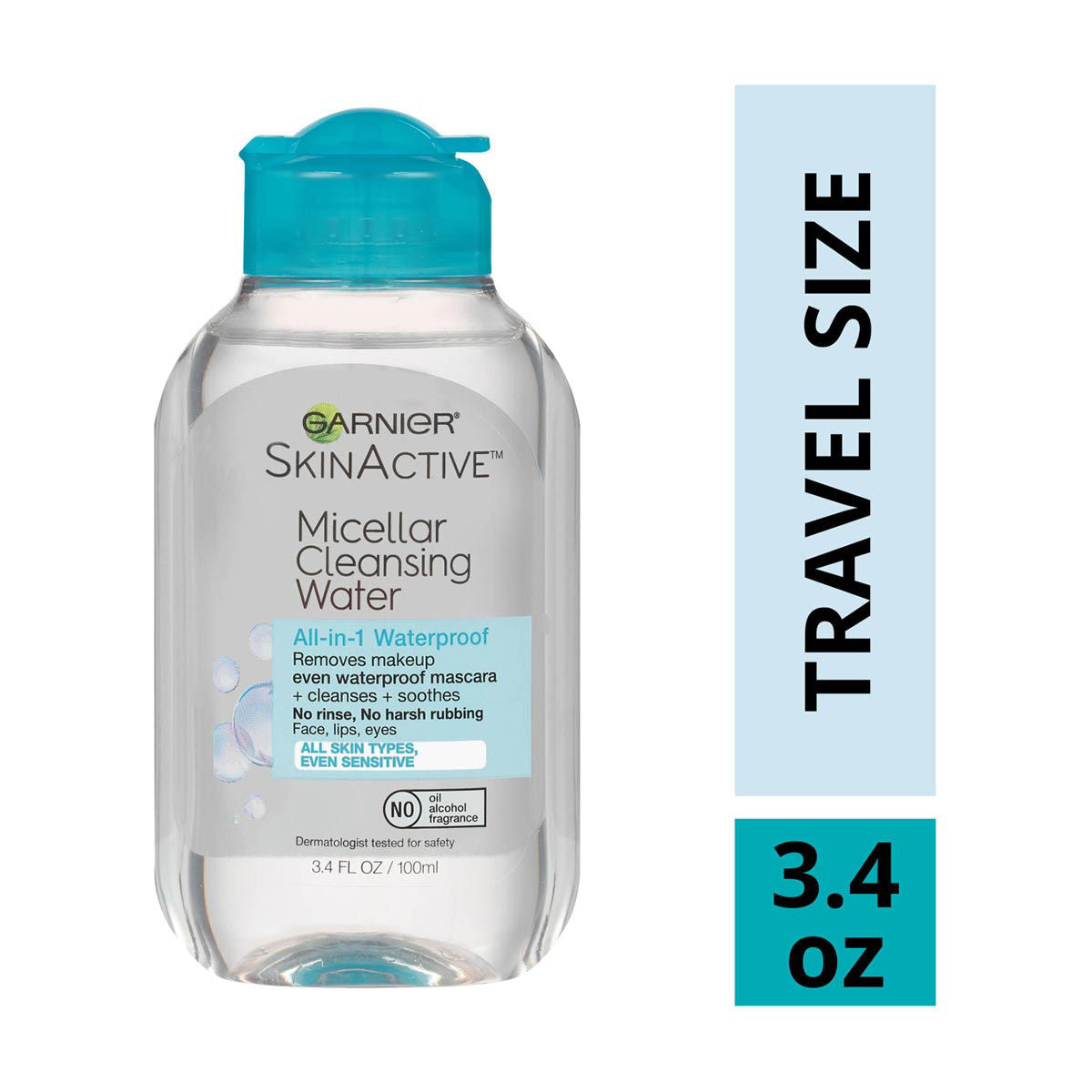 Garnier SkinActive Micellar Cleansing Water - All-In-1 Unscented, 3.4 oz-603084567829-LR-338512-2-LR eShop