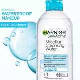 Garnier SkinActive Micellar Cleansing Water - All-In-1 Waterproof, 13.5 oz-603084454693-LR-296025-3-LR eShop