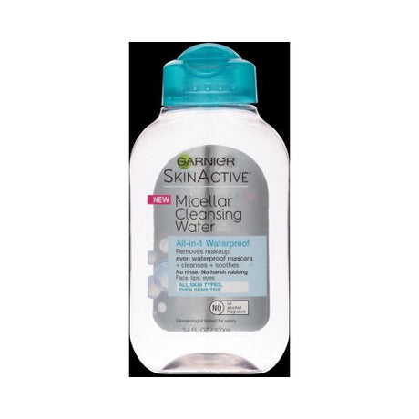 Garnier SkinActive Micellar Cleansing Water and Waterproof Makeup Remover, 3.4 fl oz-603084494514-LR-309789-1-LR eShop