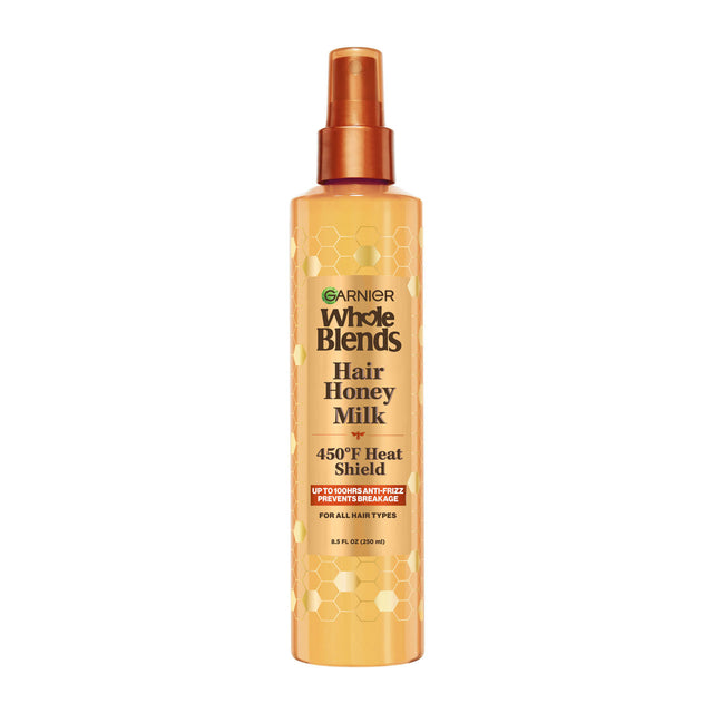 Garnier Whole Blends Hair Honey Milk Heat Shield Spray, 8.5 oz-603084083138-LR-361664-1-LR eShop