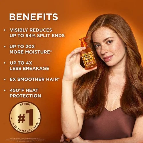Garnier Whole Blends Hair Honey Repairing Serum, 5.1 oz-603084077922-LR-361653-2-LR eShop