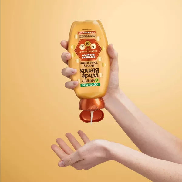 Garnier Whole Blends Honey Treasures Repairing Shampoo, 12.5 oz-603084459490-LR-295942-2-LR eShop