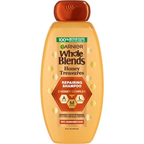 Garnier Whole Blends Honey Treasures Repairing Shampoo, 22 oz-603084459506-LR-361675-1-LR eShop