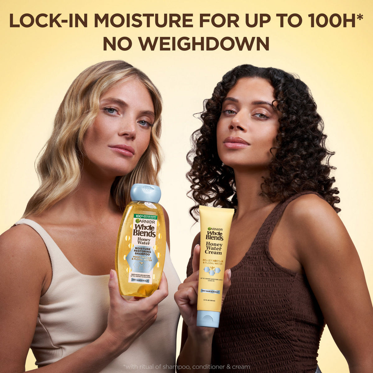 Garnier Whole Blends Honey Water Moisture Restoring Conditioner, 12.5 oz-603084088591-LR-361666-5-LR eShop