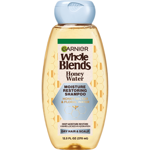 Garnier Whole Blends Honey Water Moisture Restoring Shampoo, 12.5 oz-603084088515-LR-361665-1-LR eShop