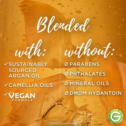 Garnier Whole Blends Illuminating Shampoo with Moroccan Argan & Camellia Oils, 12.5 oz-603084459339-LR-361674-4-LR eShop