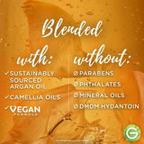 Garnier Whole Blends Illuminating Shampoo with Moroccan Argan & Camellia Oils, 12.5 oz-603084459339-LR-361674-4-LR eShop