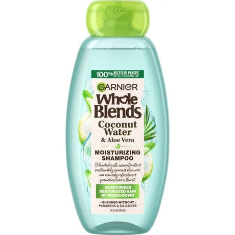 Garnier Whole Blends Moisturizing Shampoo with Coconut Water & Aloe Vera, 12.5 oz-603084573417-LR-361699-1-LR eShop
