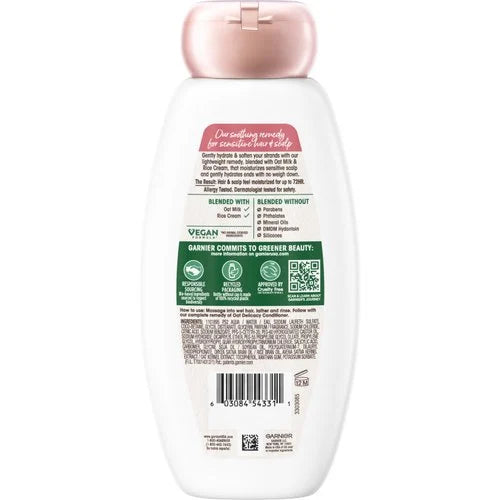 Garnier Whole Blends Oat Delicacy Soothing Shampoo, 12.5 oz-603084543311-LR-361688-6-LR eShop