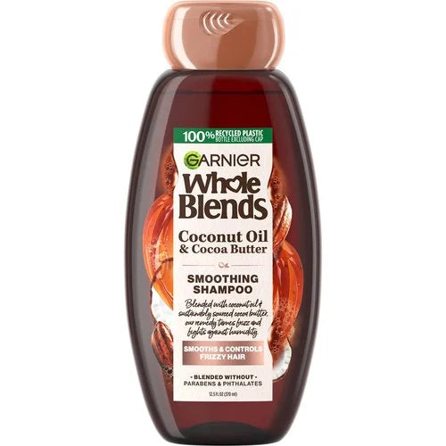 Garnier Whole Blends Shampoo with Coconut Oil & Cocoa Butter, 12.5 oz-603084459384-LR-295893-1-LR eShop