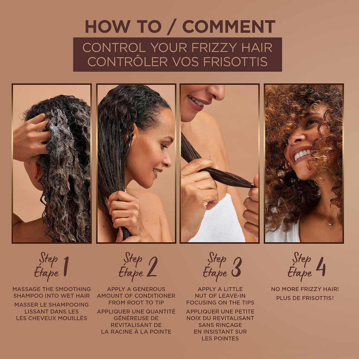 Garnier Whole Blends Smoothing Conditioner with Coconut Oil and Cacao Butter Extract, 26.6 oz-603084560721-LR-361696-6-LR eShop