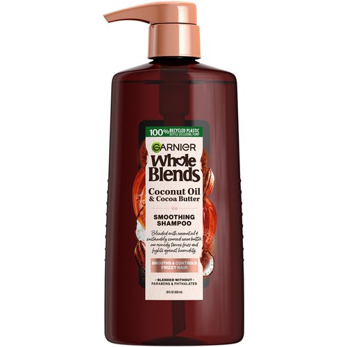 Garnier Whole Blends Whole Blends Smoothing Shampoo, 28 oz-603084560714-LR-361695-1-LR eShop