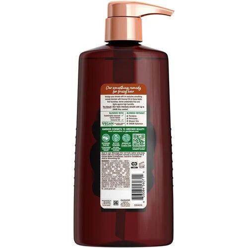 Garnier Whole Blends Whole Blends Smoothing Shampoo, 28 oz-603084560714-LR-361695-9-LR eShop