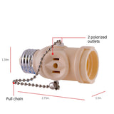 GE 2-Outlet Polarized Socket Adapter with Pull Chain Control-043180631527-LR-225551-3-LR eShop