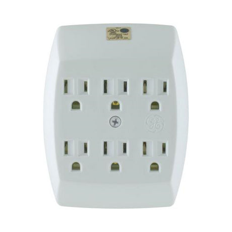 GE 6 OUTLET GROUNDED WALL PLUG-043180566331-LR-272901-1-LR eShop